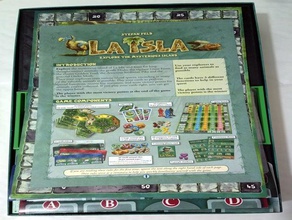 isla insert sleeved cards boardgame inserts card 3d print model - Mito3D