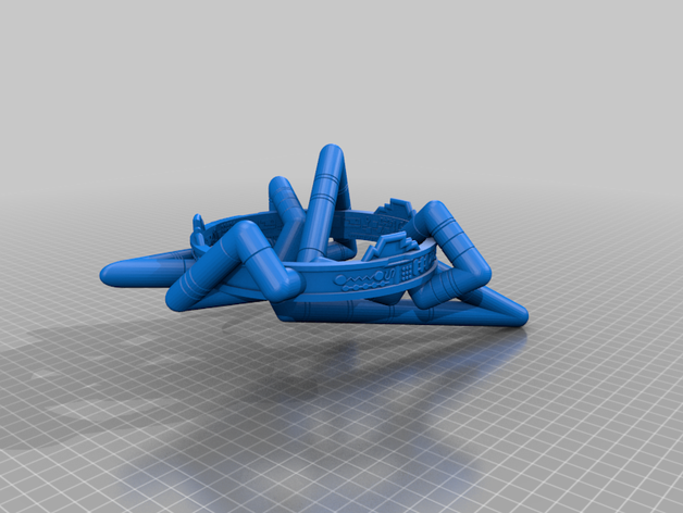 Enklave endlings 3D print model - Mito3D