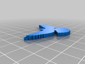 pomba brinco 3d print model - Mito3D