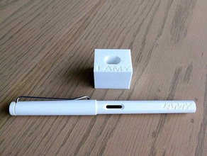 lamy safari caneta-tinteiro titular caneta tinteiro fonte openscad 3d print model - Mito3D