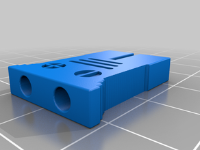 panasonic som surround conector de alto-falante 3d print model - Mito3D