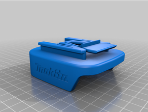 18v bateria makita ozito einhell ferramenta de adaptador a 3d print model - Mito3D