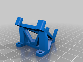 iflight colomba gopro sessione strap mount di montaggio cinghia 3d print model - Mito3D