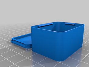electronics project box 40x30x20 customized 3d print model - Mito3D