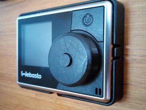 imprimir lugar webasto botão controlo bouton chauffage chauffant o controle calor aquecedor knob pannel remoto 3d print model - Mito3D
