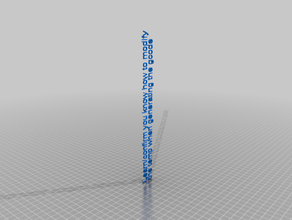 mi personalizados temp de calibración la torre personalizado 3d print model - Mito3D
