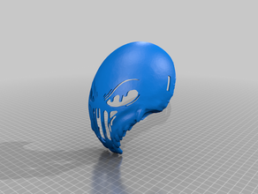 slime mask v2 costume halloween monster spooky 3d print model - Mito3D