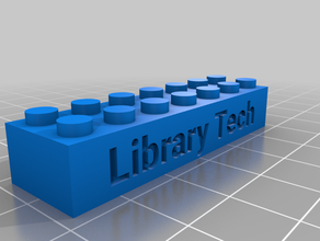 mon personnalisés lego de texte compatible avec les briques personnalisé 3d print model - Mito3D