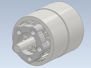 600 1 planetary gearbox gear gears 3d print model - Mito3D