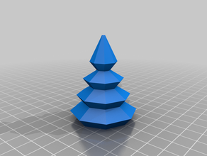 meine individuelle vase-Modus Weihnachtsbaum 3 kundengebundene 3d print model - Mito3D