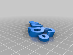 spencer keyfob customized 3d print model - Mito3D