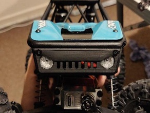 axial capra angry eye grille 3d print model - Mito3D
