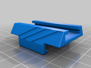 nerf gopro bracket mounting 3d print model - Mito3D