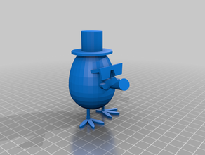 egg hat 3d print model - Mito3D