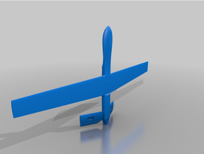 rc plane predator uav 3d print model - Mito3D
