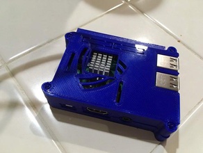 raspberry pi case soğutucu kesme 3d print model - Mito3D