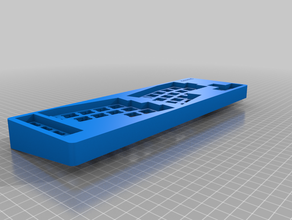 emma ergonomik klavye 3d print model - Mito3D