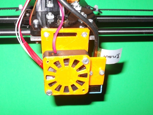 flsun cube buse de refroidissement du conduit circuit la 3D print model - Mito3D