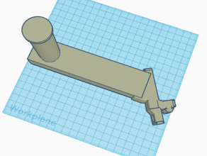 spool side bracket 3d print model - Mito3D