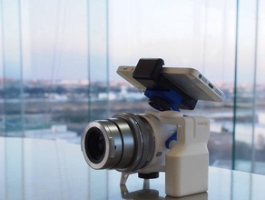 s-grip2 sağ serbest kavrama olympus açık platform kamera opc sol hava 190 monte edin air 3d print model - Mito3D