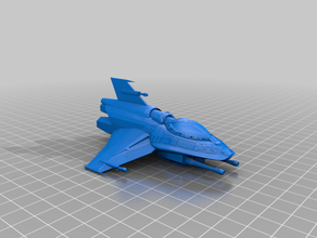 starfighter-5 juego de rpg mesa wargaming warhammer 3d print model - Mito3D