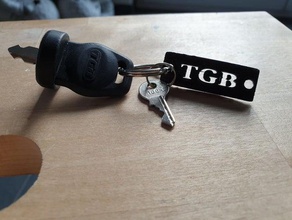 tgb schl sselanh Finger Schlüsselanhänger 3d print model - Mito3D