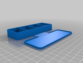 my customized case compartment 3d print model - Mito3D