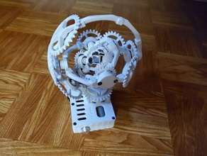 4 kinetik vites engrenages 3d print model - Mito3D
