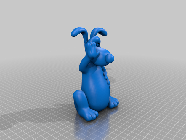 gromit wallace 3D print model - Mito3D