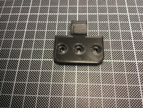 angepasste parametrische Scharnier 67 mm pin-Durchmesser Kamera-Halterung kundengebundene ikea mount 3d print model - Mito3D