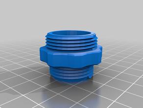 vacuum bag pump size adapter filament storage 3d print model - Mito3D