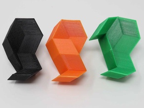 como triacontahedron quebra-cabeça 1 3d print model - Mito3D