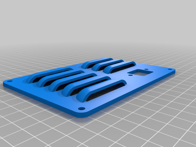 photon ethernet backplate smaller port 3D print model - Mito3D