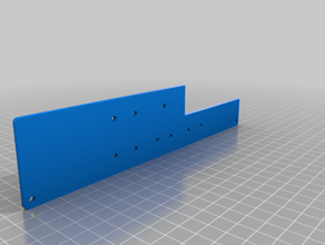 anet a8 y-axis stepper damper heatbed holder adjustment 3d print model - Mito3D