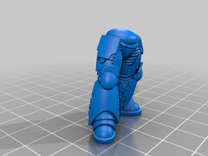 primaris legs hip plates 3d print model - Mito3D