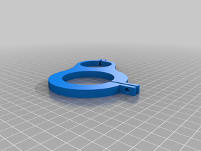 pipeholder 52mm 3d print model - Mito3D