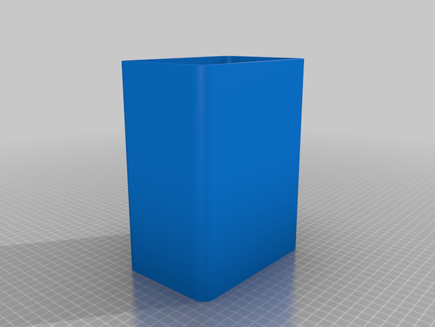 meine angepasste parametrische Fach raster kundengebundene 3D print model - Mito3D
