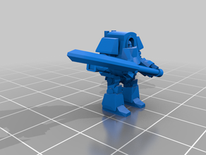 epic janitorial dreadnought proxy 30k 40k custodi epico warhammer 3d print model - Mito3D