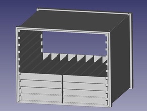 organizer drills 3d print model - Mito3D