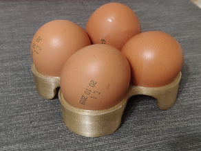 tepsi yumurta 4 tutucu 3d print model - Mito3D