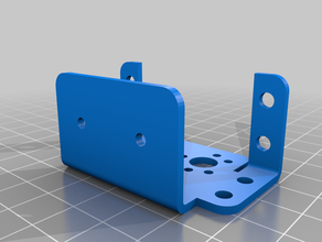 universal bracket servo mounting mount 3d print model - Mito3D