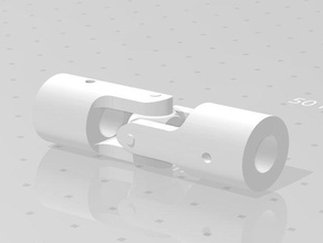universal-joint u-Gelenk 3d print model - Mito3D