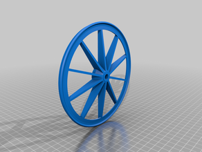 rc ww1 vintage wheel 3d print model - Mito3D