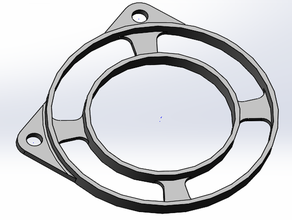 16 rgb led ring holder ws2812b 3d print model - Mito3D