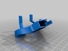 minimalist fanduct soğutma fanı fan kanalı monte edin 3d print model - Mito3D