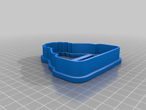 winter hat cookie cutter 3d print model - Mito3D
