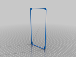oneplus 2 lcd screen bezel two 3d print model - Mito3D