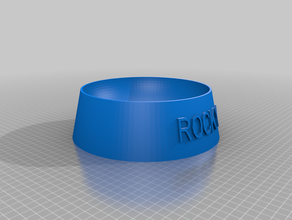 rocky bowl customized 3d print model - Mito3D