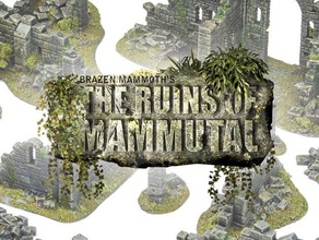 ruins mammutal diorama fantasy miniature star wars legion terrain wargaming warhammer 3d print model - Mito3D