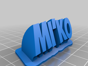 mi ko su misura 3d print model - Mito3D